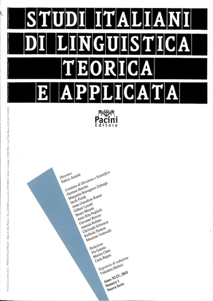 copertina Studi Italiani