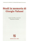 Studi in memoria di Giorgio Valussi